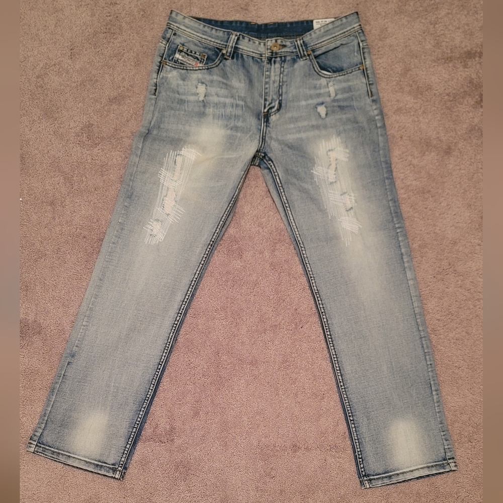 Diesel Kurren Jeans , Blue, W36 L34